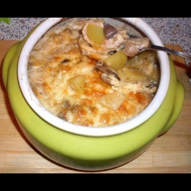 Жаркое из сердечек – created on the CHEF CHEF app for iOS