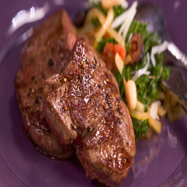 Filet of Beef with kale – created on the CHEF CHEF app for iOS