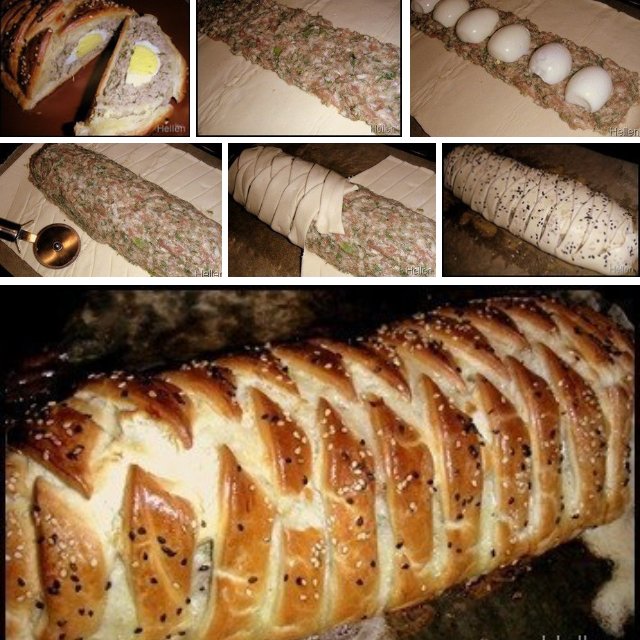 Мясной рулет с яйцом – created on the CHEF CHEF app for iOS