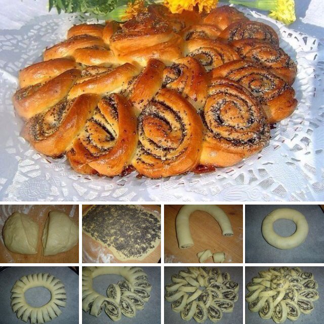 Пирог с маком – created on the CHEF CHEF app for iOS