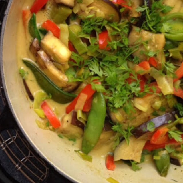 Indisk Ratatouillegryde – created on the CHEF CHEF app for iOS