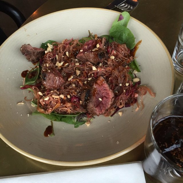 Thai Nuddelsalat med oksekød – created on the CHEF CHEF app for iOS