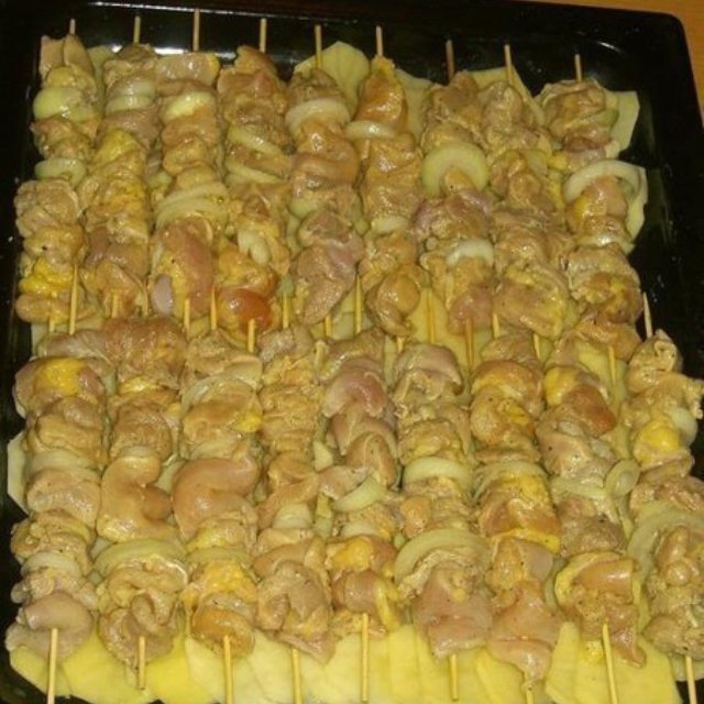 Куриный шашлык  – created on the CHEF CHEF app for iOS