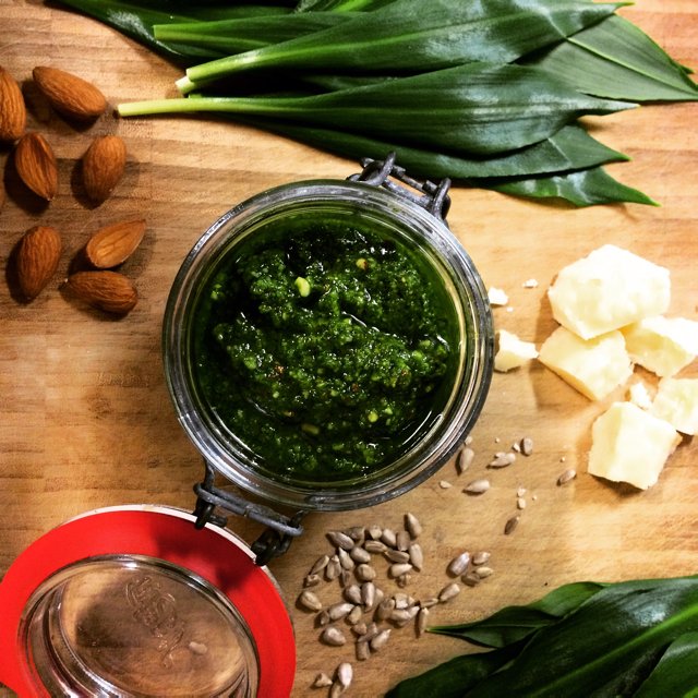 Ramsløgspesto – created on the CHEF CHEF app for iOS