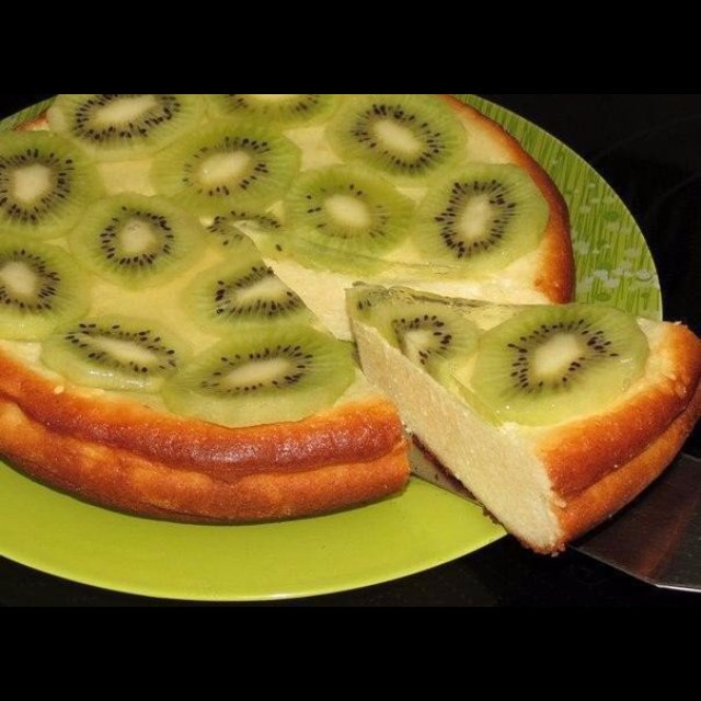Творожная запеканка с киви – created on the CHEF CHEF app for iOS
