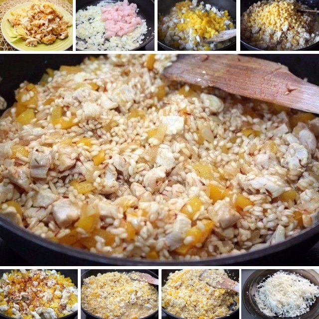 Ризотто с курицей – created on the CHEF CHEF app for iOS