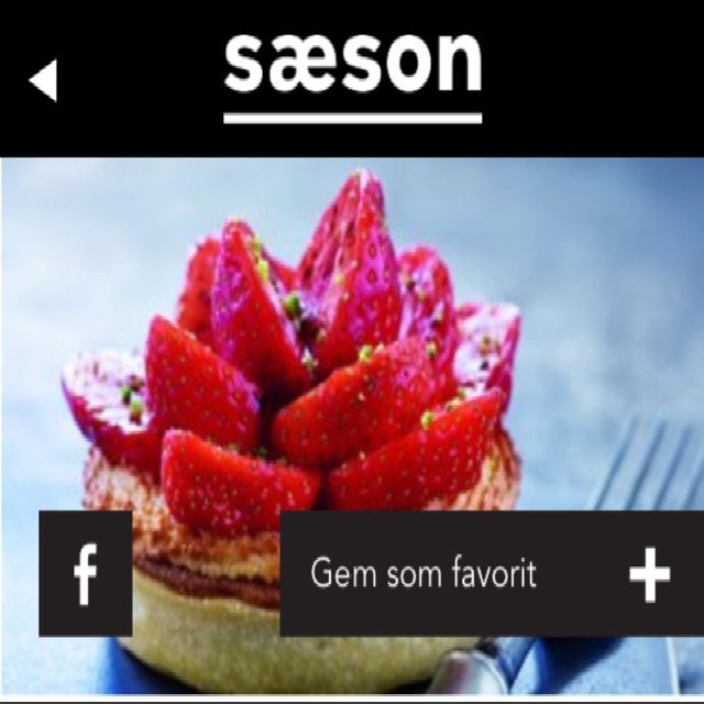 Jordbærtærte kager – created on the CHEF CHEF app for iOS