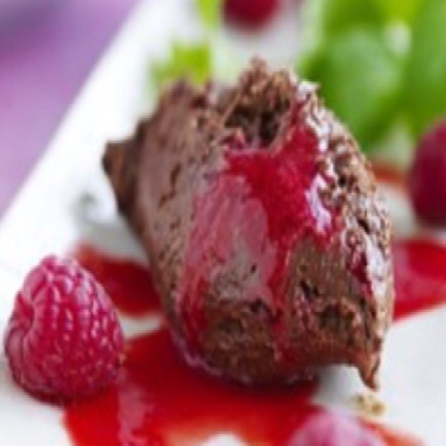 Chokolademousse med hindbær – created on the CHEF CHEF app for iOS