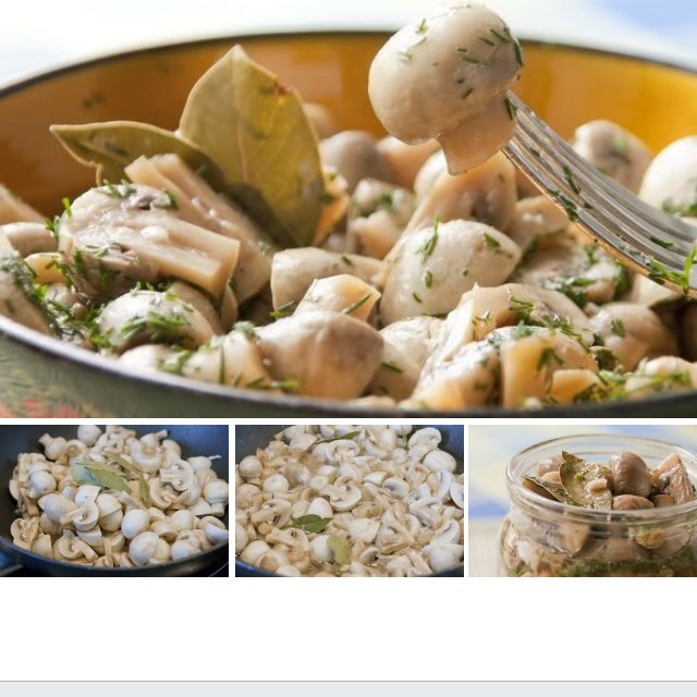 Маринованные грибы – created on the CHEF CHEF app for iOS