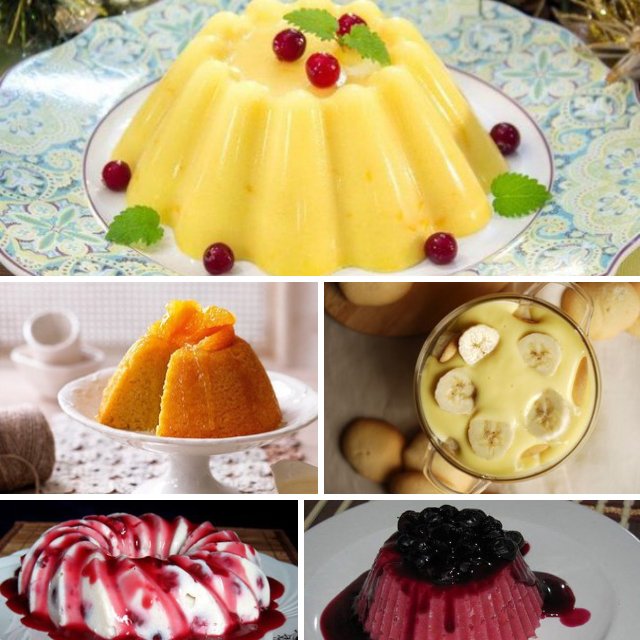 Топ-6 вкусных пудинга – created on the CHEF CHEF app for iOS