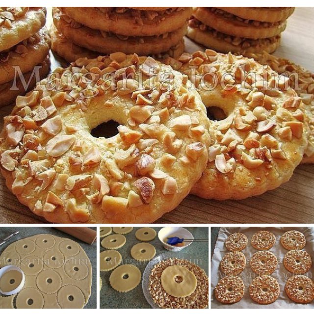 Песочные кольца с орехами – created on the CHEF CHEF app for iOS