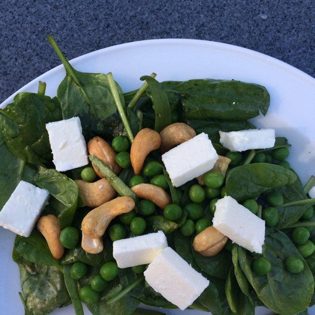 Spinatsalat – created on the CHEF CHEF app for iOS