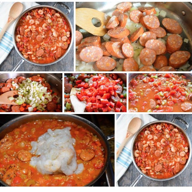 Джамбалайя с креветками – created on the CHEF CHEF app for iOS