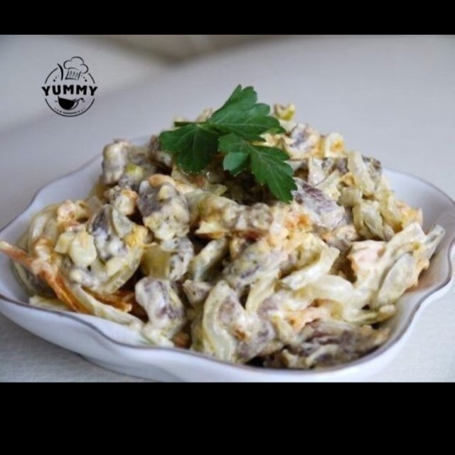 САЛАТ ИЗ ГОВЯДИНЫ С ОВОЩАМИ  – created on the CHEF CHEF app for iOS