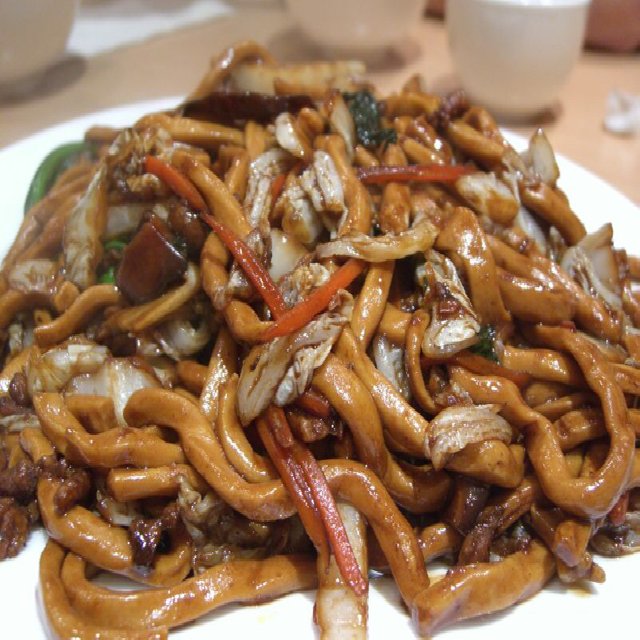Shanghai Fried Noodled