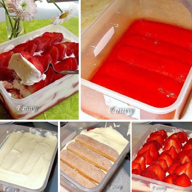 Клубничное тирамису – created on the CHEF CHEF app for iOS