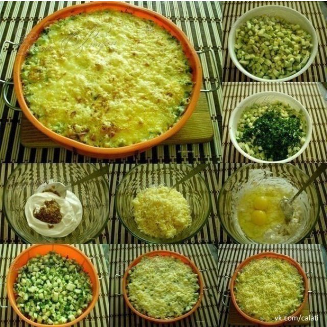 Кабачки, запеченные с сыром – created on the CHEF CHEF app for iOS