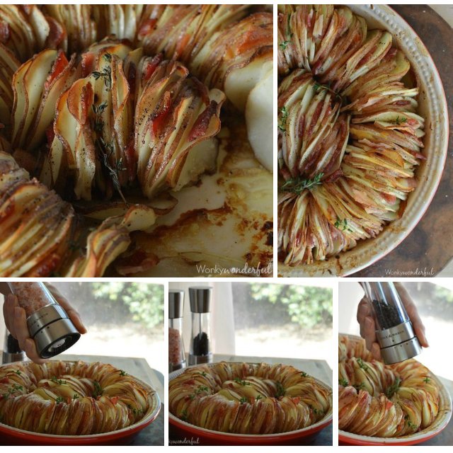 Картофель с беконом – created on the CHEF CHEF app for iOS