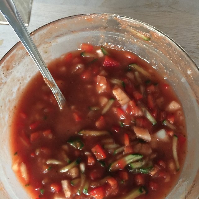 Tomat-salsa – created on the CHEF CHEF app for iOS