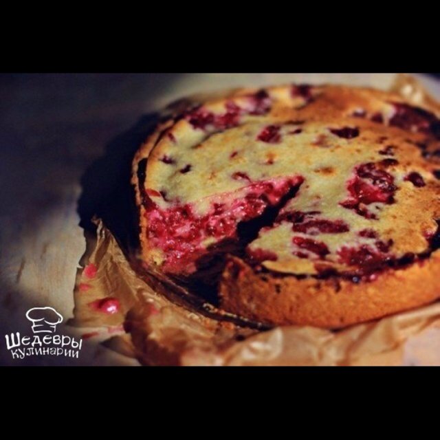 МАЛИНОВЫЙ ПИРОГ 🍓 – created on the CHEF CHEF app for iOS