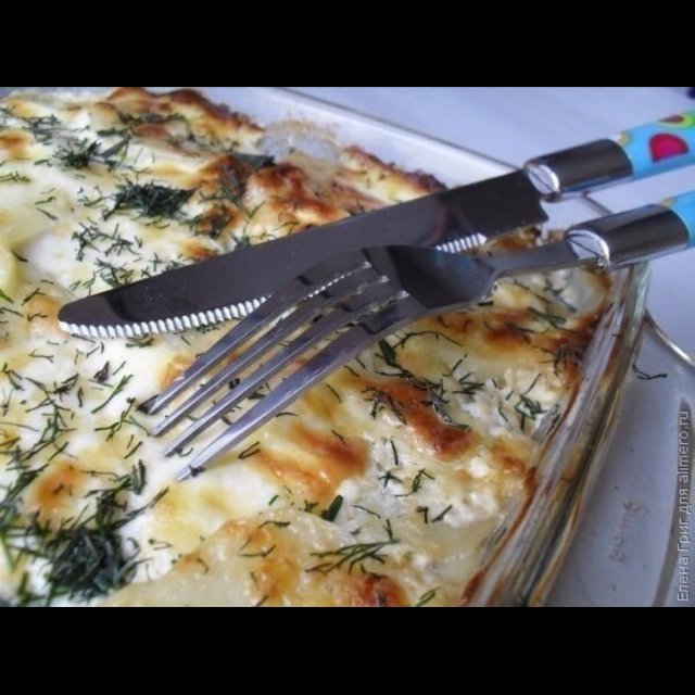 Запеканка с грибами – created on the CHEF CHEF app for iOS