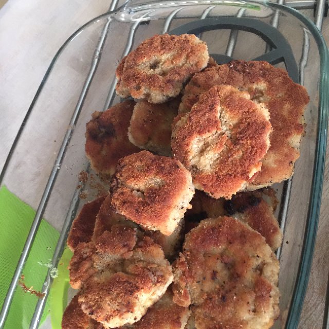 Pesto nugget(kylling) – created on the CHEF CHEF app for iOS