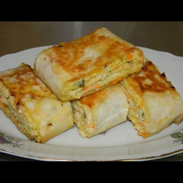 Хрустящая закуска с лаваша – created on the CHEF CHEF app for iOS