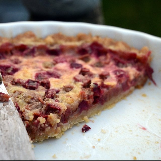 Rabarbertærte  – created on the CHEF CHEF app for iOS