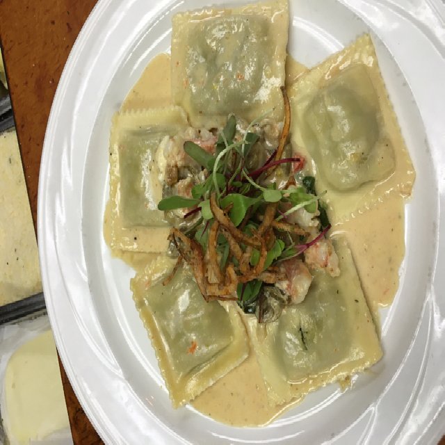Roasted vegetable ravioli w/ s – created on the CHEF CHEF app for iOS