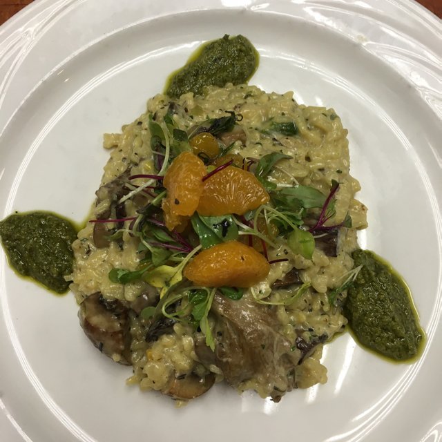 Vegetarian risotto  – created on the CHEF CHEF app for iOS