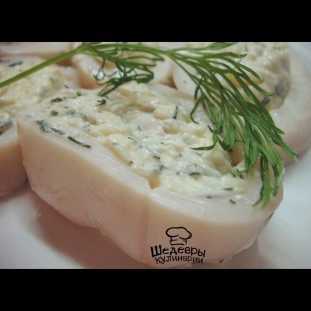ФАРШИРОВАННЫЕ КАЛЬМАРЫ  – created on the CHEF CHEF app for iOS