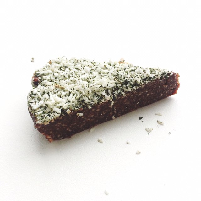 Mint truffle browny (raw)