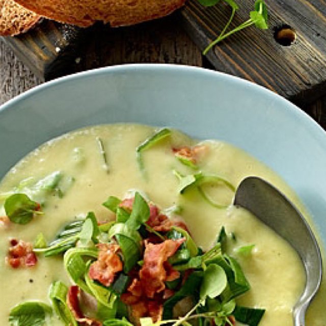 Kartoffelsuppe med bacon – created on the CHEF CHEF app for iOS