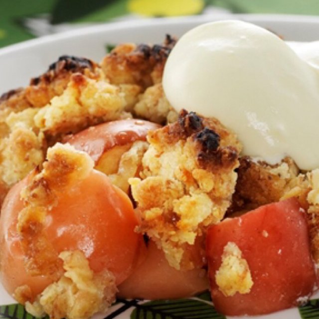Æblecrumble – created on the CHEF CHEF app for iOS