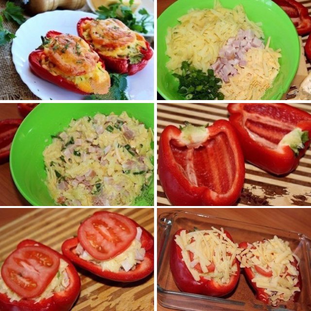 Фаршированный перец в духовке – created on the CHEF CHEF app for iOS