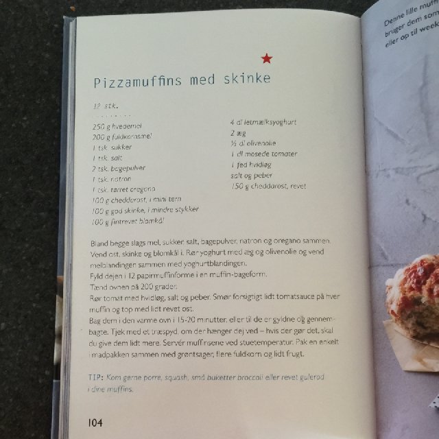 Pizza muffin  – created on the CHEF CHEF app for iOS