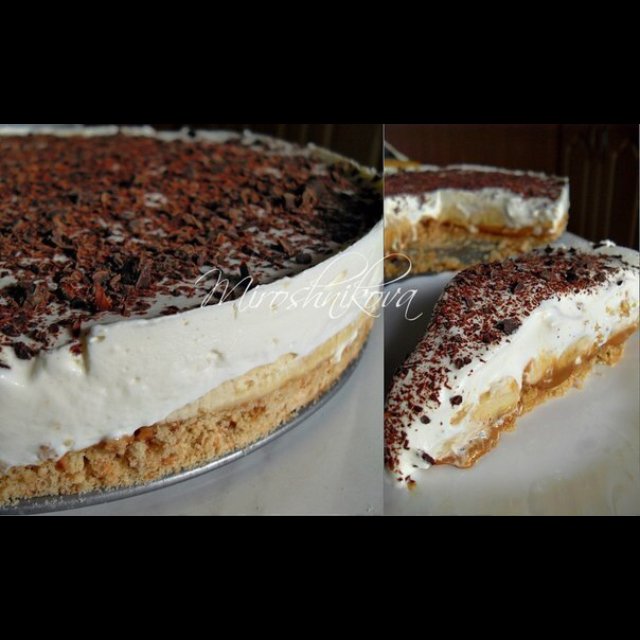 Баноффи пай – created on the CHEF CHEF app for iOS