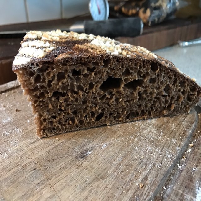 Hvedebrød med maltmel – created on the CHEF CHEF app for iOS