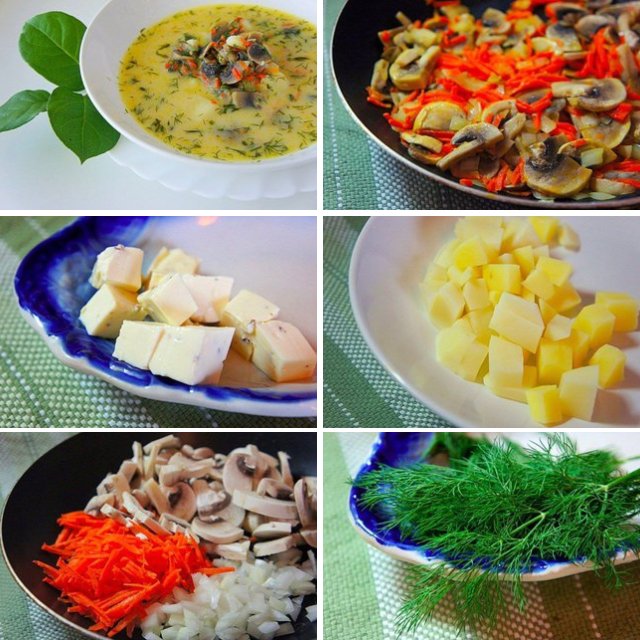 Грибной сливочный суп – created on the CHEF CHEF app for iOS