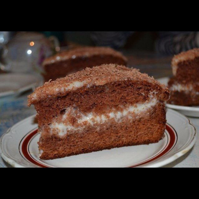 ШОКОЛАДНО-СМЕТАННЫЙ ТОРТ  – created on the CHEF CHEF app for iOS