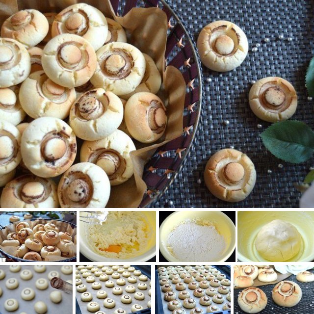 Печенье «Грибочки» – created on the CHEF CHEF app for iOS