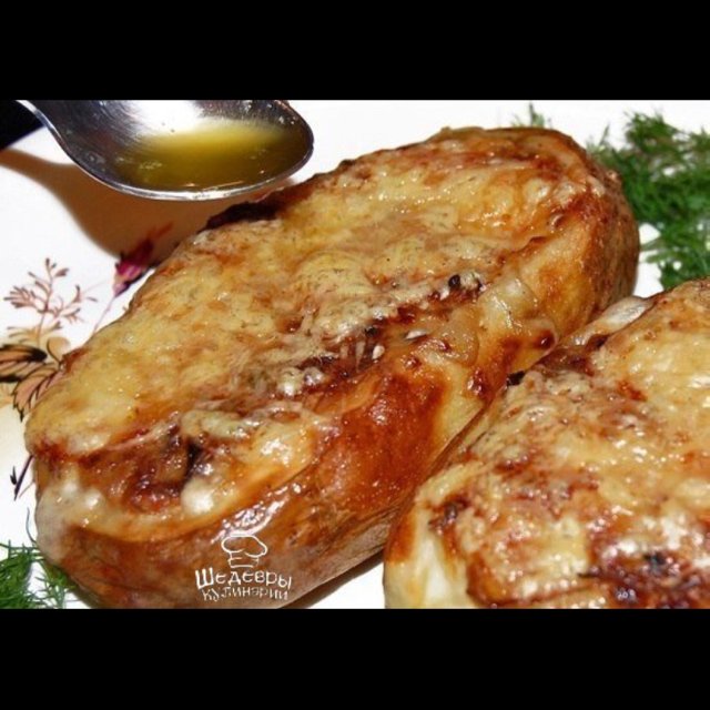 Жульен в картошке – created on the CHEF CHEF app for iOS