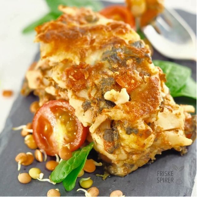 Linselasagne – created on the CHEF CHEF app for iOS