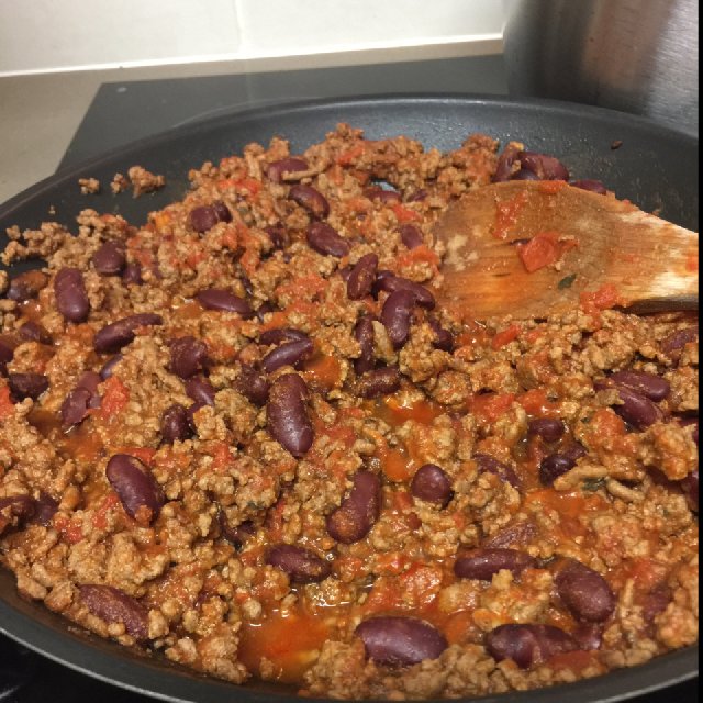 YIAH chili con carne – created on the CHEF CHEF app for iOS