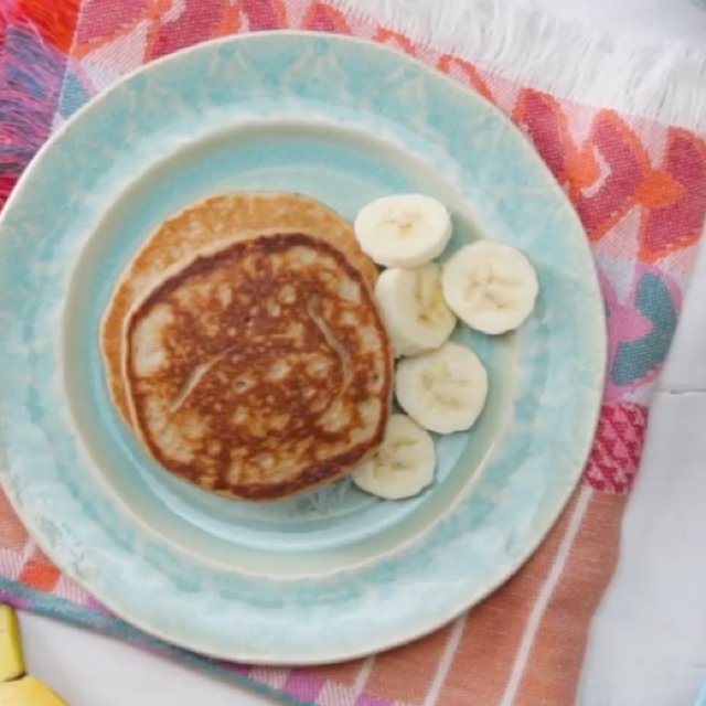 Peanutbutter pandekage – created on the CHEF CHEF app for iOS