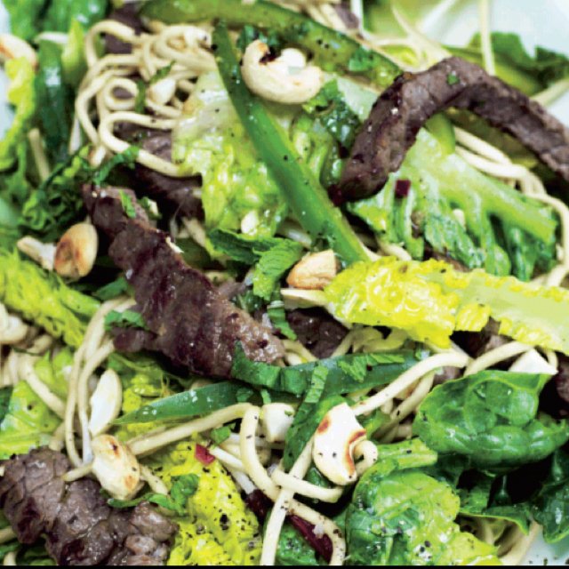 Thai nudelsalat med oksekød – created on the CHEF CHEF app for iOS