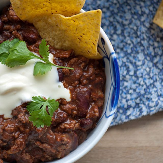 Chili con carne – created on the CHEF CHEF app for iOS