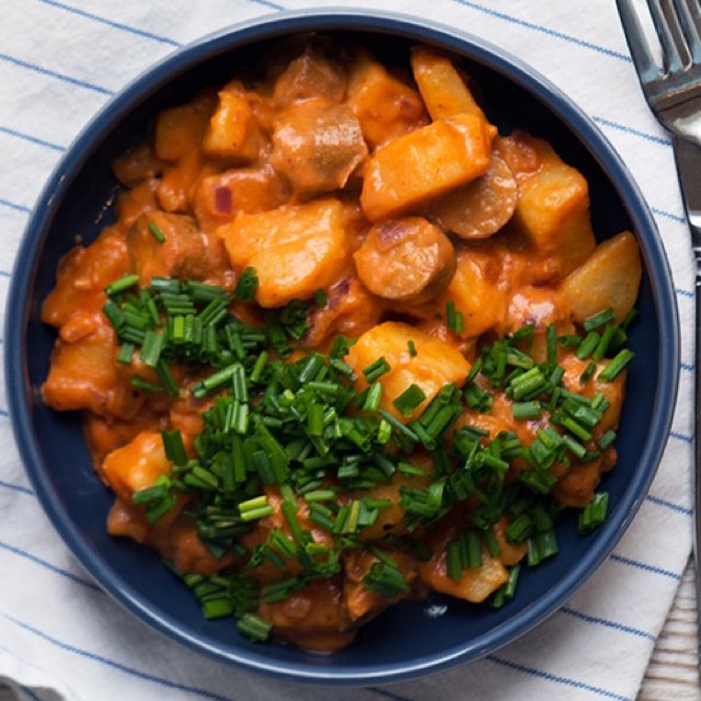 Svensk pølseret – created on the CHEF CHEF app for iOS