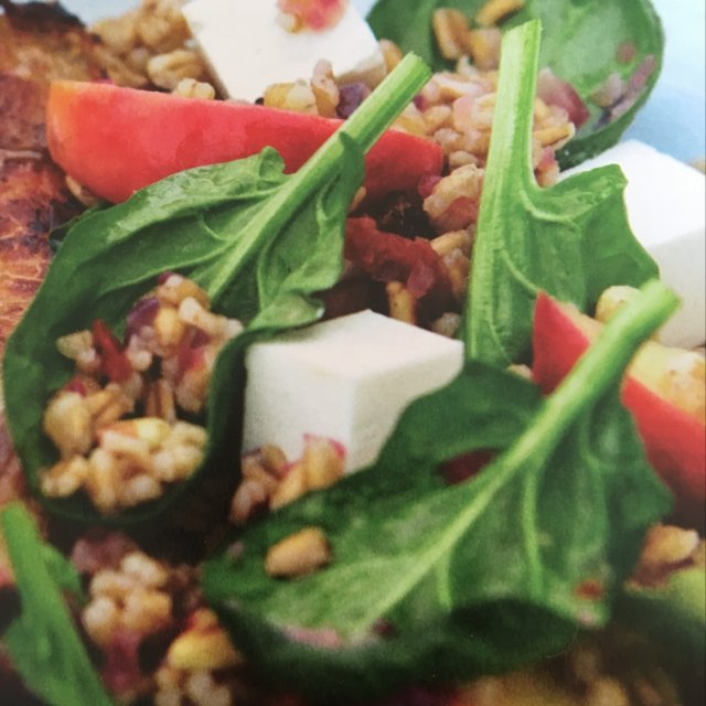 Lun perlespeltsalat – created on the CHEF CHEF app for iOS