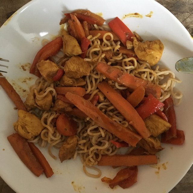 Wok m nudler – created on the CHEF CHEF app for iOS